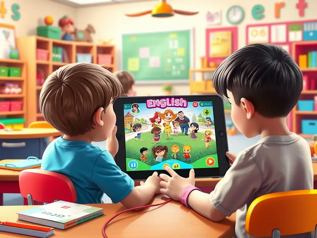 A screenshot of the SaudiLiveBook platform showcasing interactive educational games, highlighting the platform's commitment to making learning fun and engaging for young users.